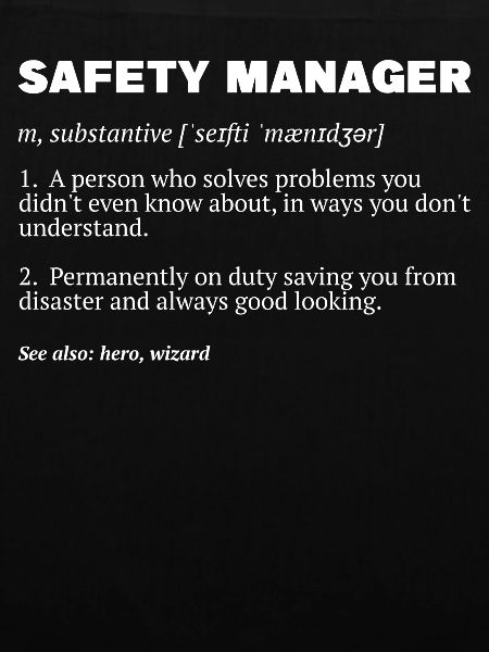 Safety Manager Sicherheitsbeauftragter
