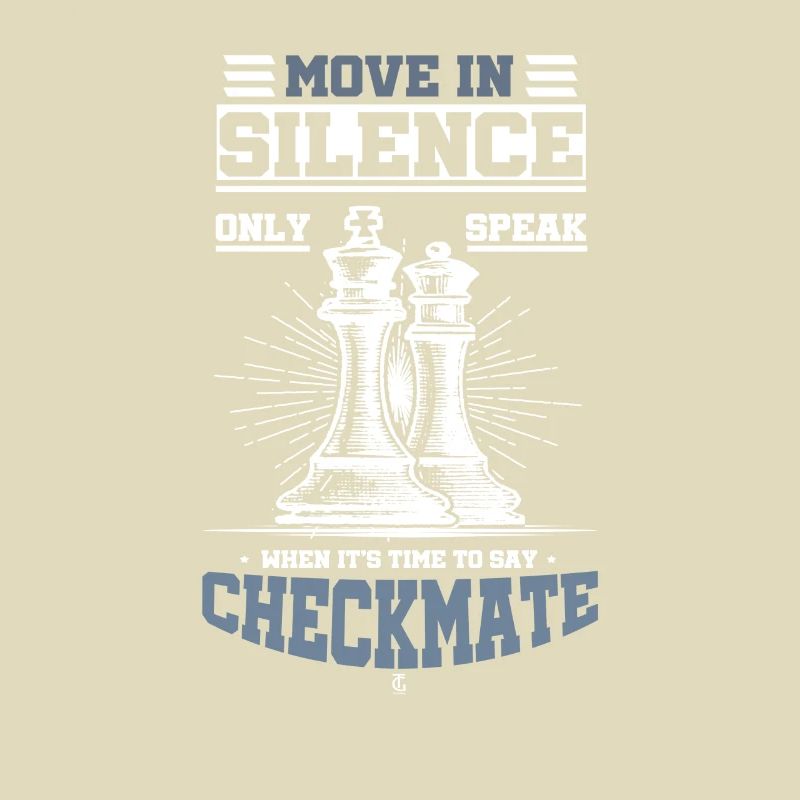 Move In Silence Only Parler aux échecs du compagnon