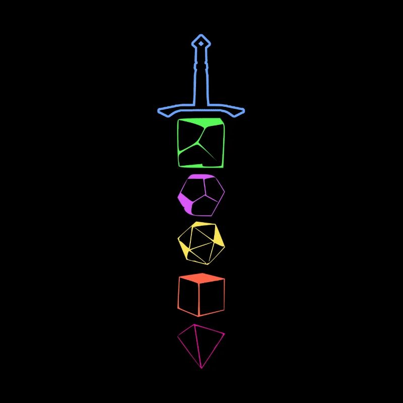 Tabletop Cube Sword