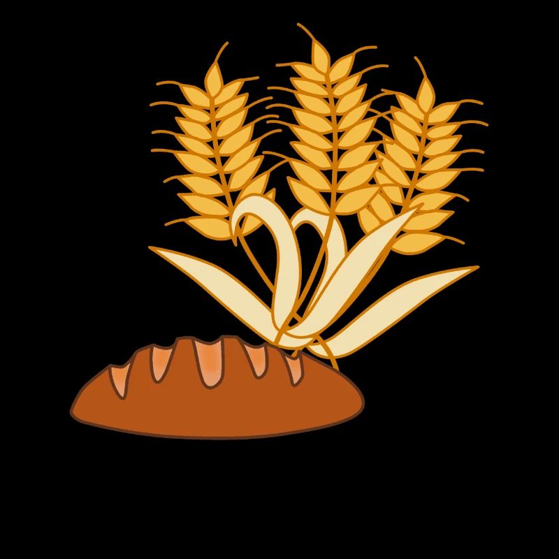 Brot Weizen Getreide Backen Bäcker Geschenk