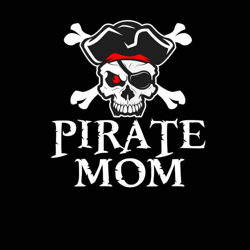Pirat Mutter Pirate Piraten Muttertag Geschenk