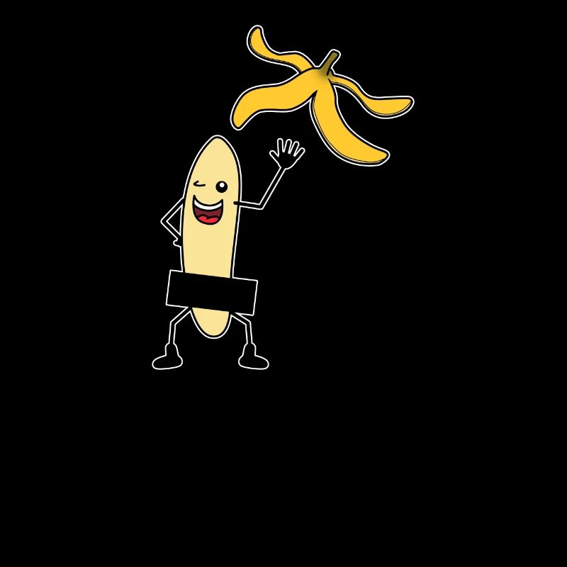 Bananas Striptease Fruit Fruits Naked Gift