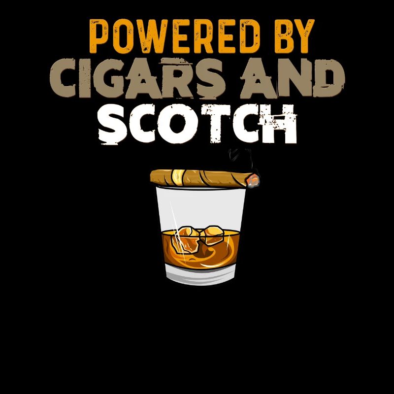 I See Scotch In My Future Scotch and Cigar