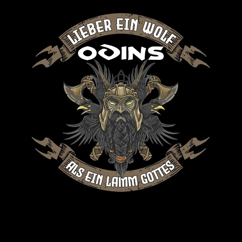 Lieber Ein Wolf Odins Als Ein Lamm Gottes Wikinge