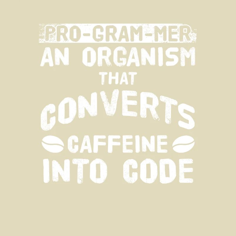 Programmierer wandelt Koffein in Code-Kaffeegeschenk um