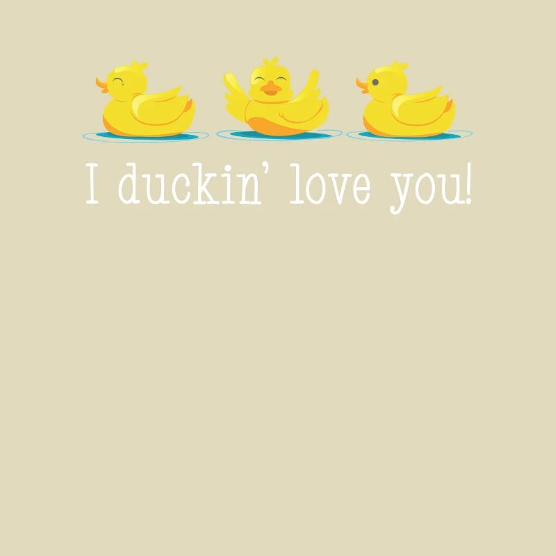 Duck rubber duck breeding ducks