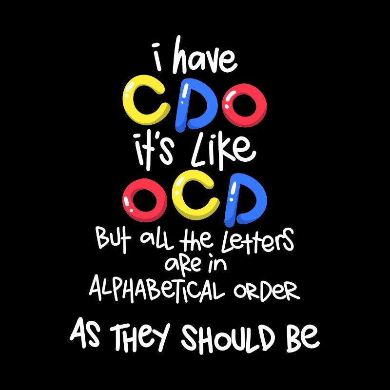L'humour TOC a CDO comme TOC avec des lettres