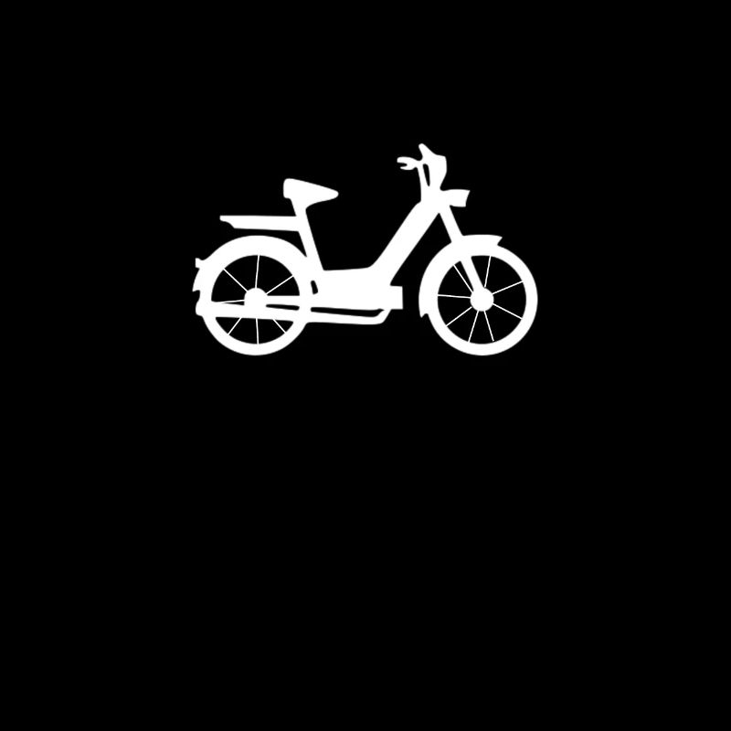 Mofa Moped Mofafahrer Zweirad lustiges Geschenk