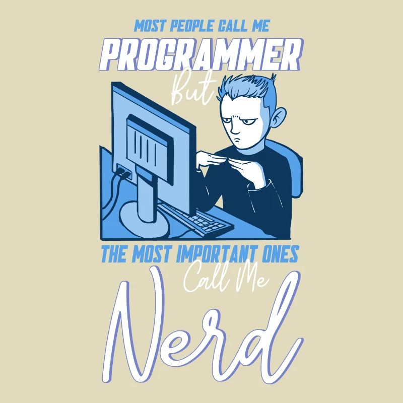 Softwareentwickler Computerfreak Programmierer