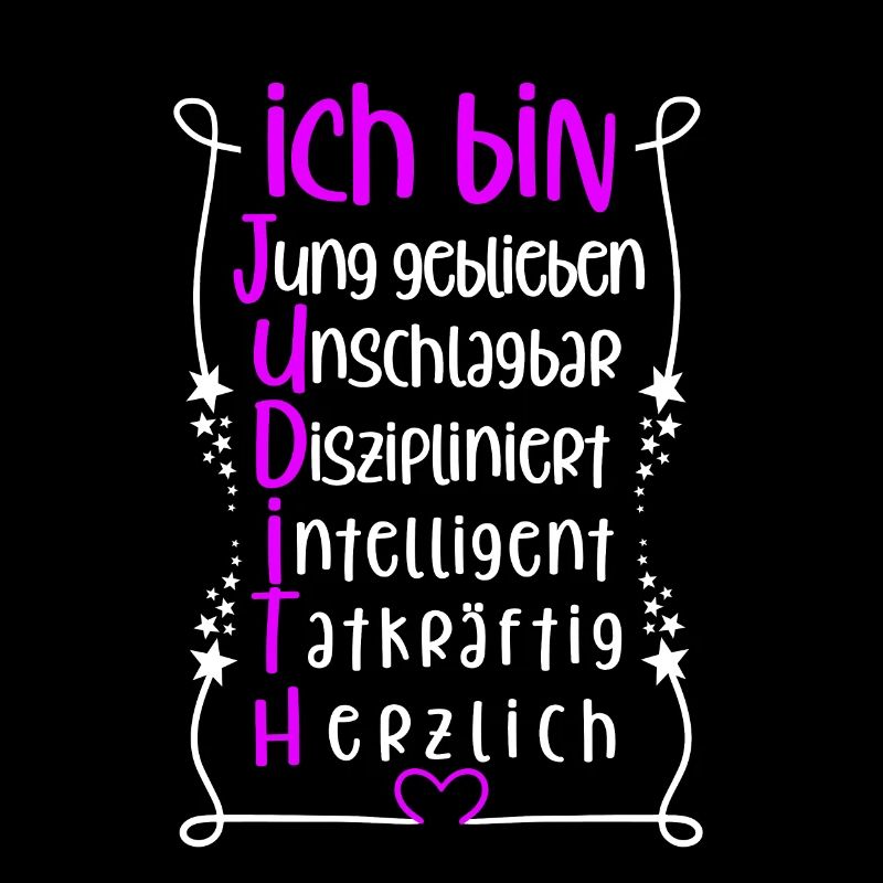 Für den besten Menschen - Ich bin Judith