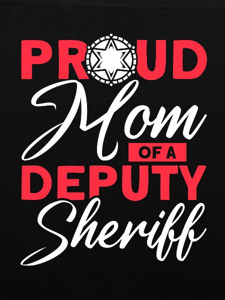 Stolze Mama Hilfssheriff Mama Mutter