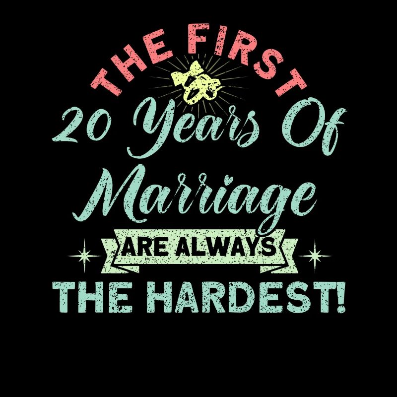 20. Hochzeitstag Paardesign 20 Jahre Ehe