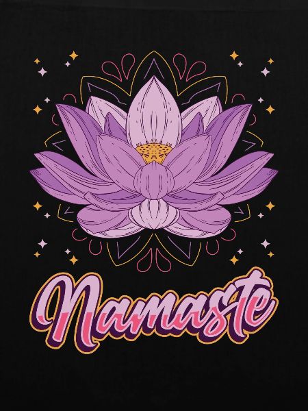 Yoga Meditation Lotusblume Namaste