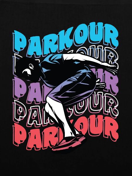 Freelaufender Parkour