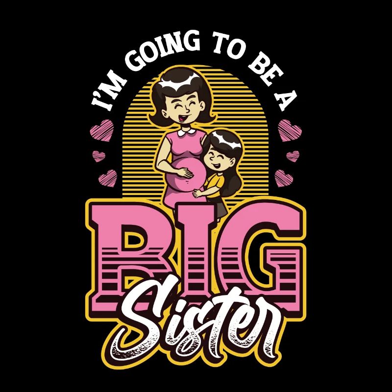 Im Going To Be A Big Sister 2023, ankündigen.