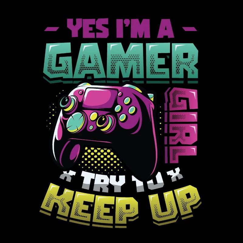 Ja, Ich Bin Ein Gamer-mädchen.