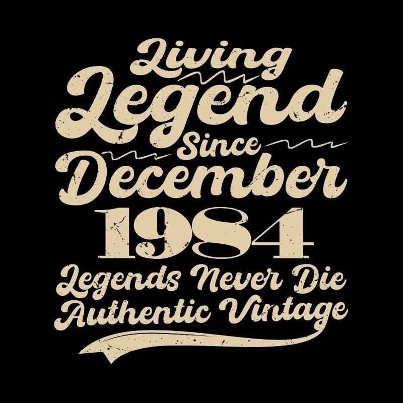 Es war einmal eine Legende. Dezember 1984 Geburts