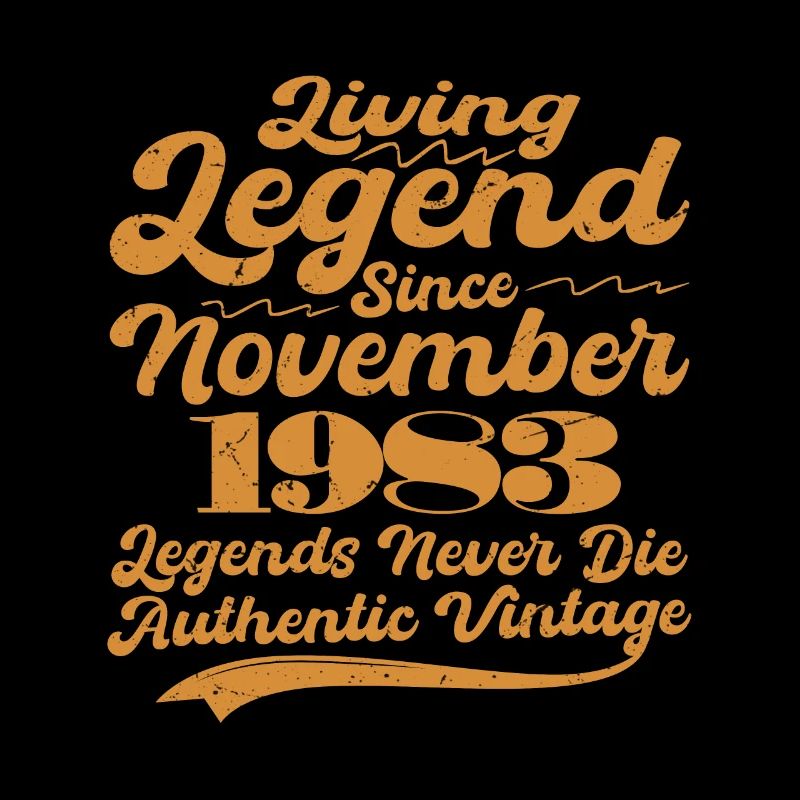 Es war einmal eine Legende. November 1983 Geburts