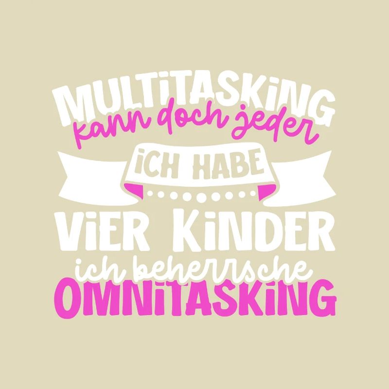 Multitasking kann jeder - Mutter und Kinder
