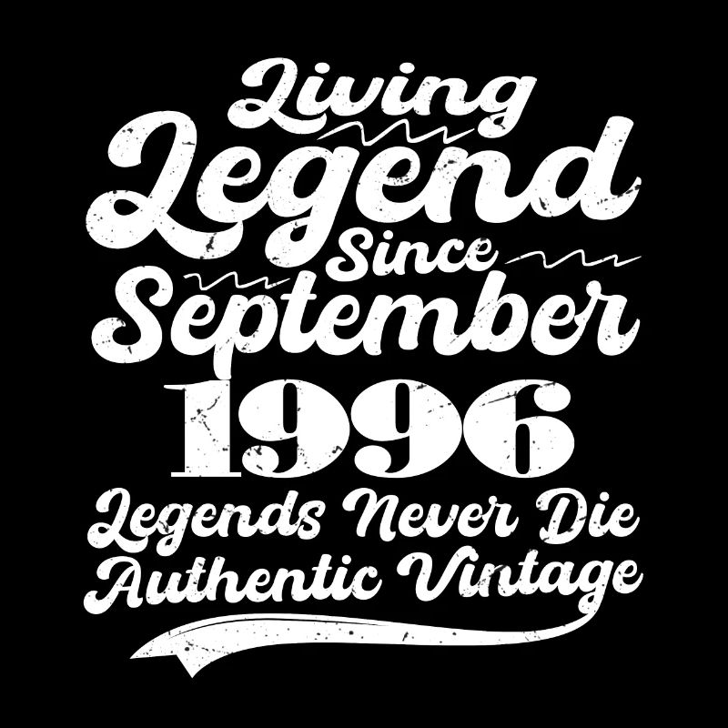 Es war einmal eine Legende. September 1996 Geburts