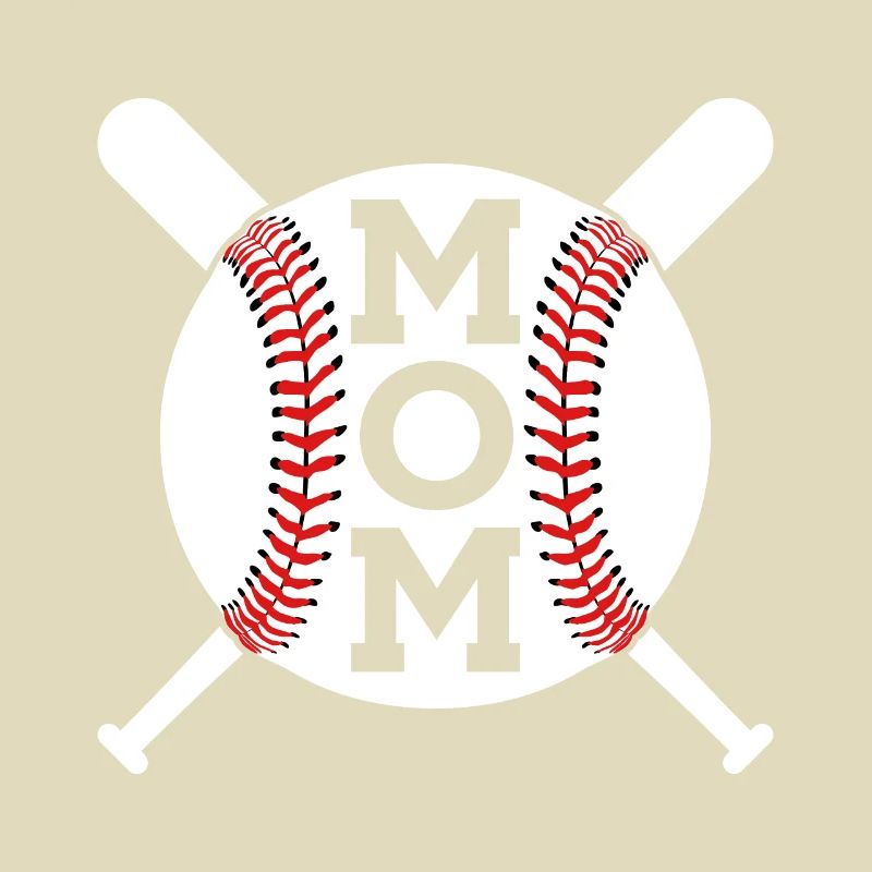 MAMA BASEBALL MOM MUTTERTAG