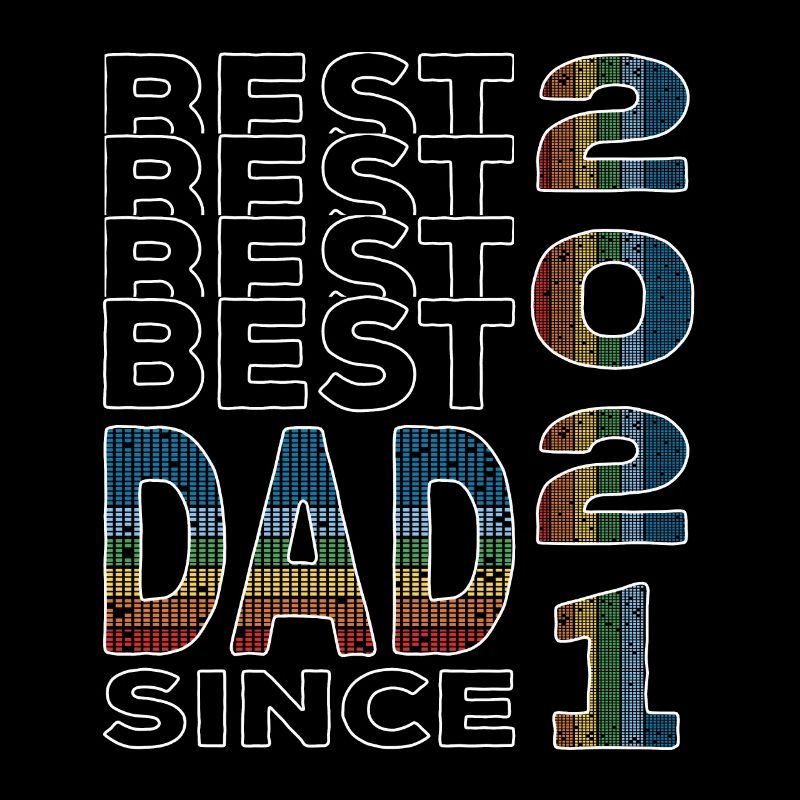 Bester Papa der Welt seit 2021 Vatertag Geburtstag
