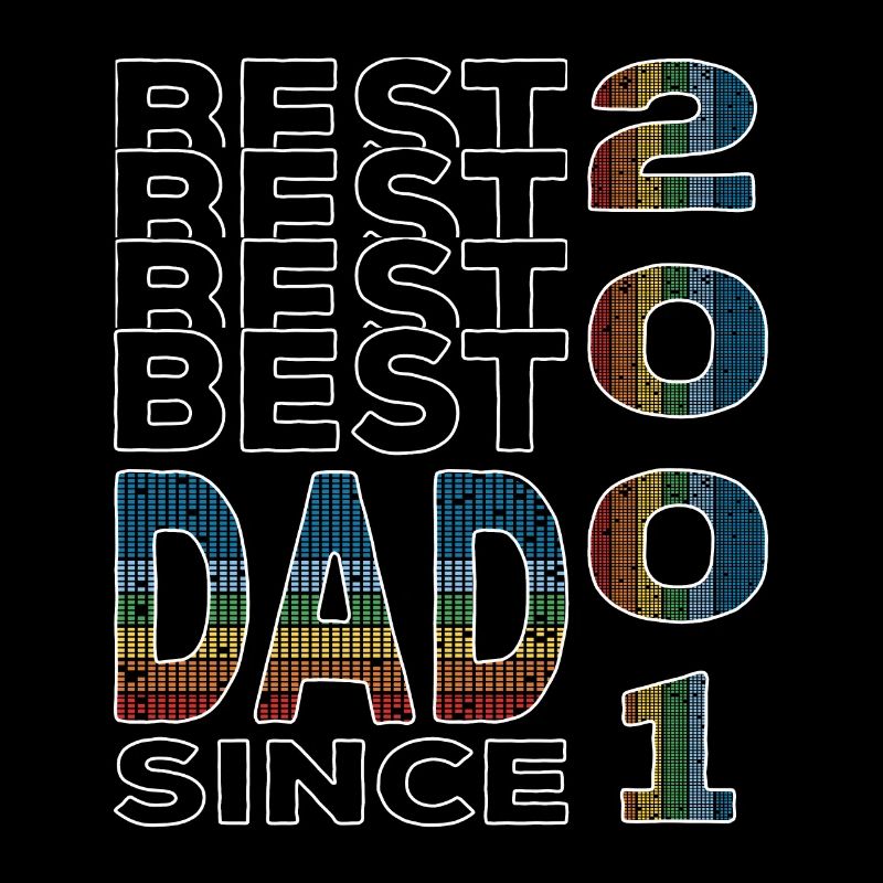Bester Papa der Welt seit 2001 Vatertag