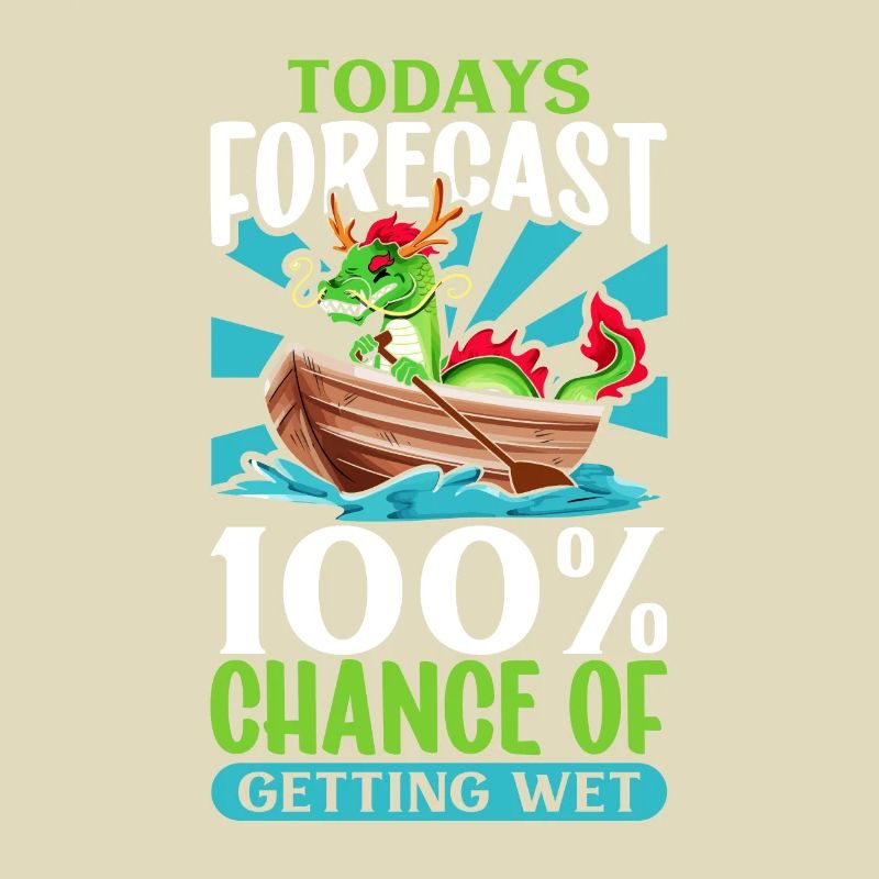 Heute wird es nass - Drachenboot