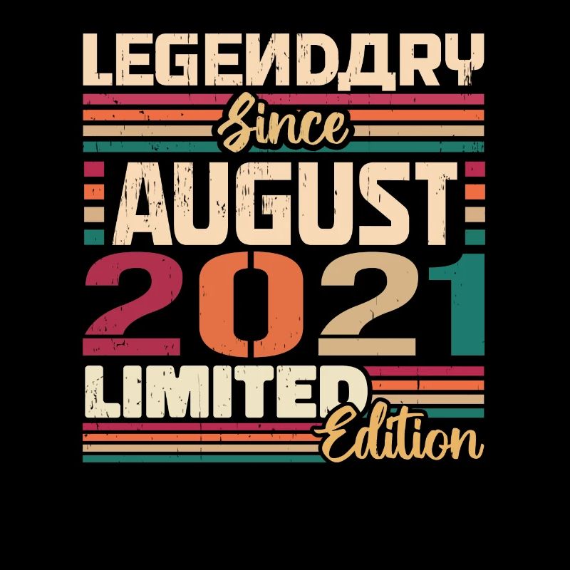 2021 August Geburtstag Legende August 2021