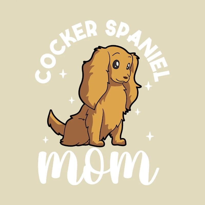Cocker Spaniel Mom - Cocker Spaniel