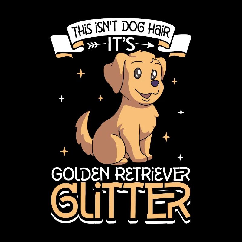Golden Retriever Glitzer