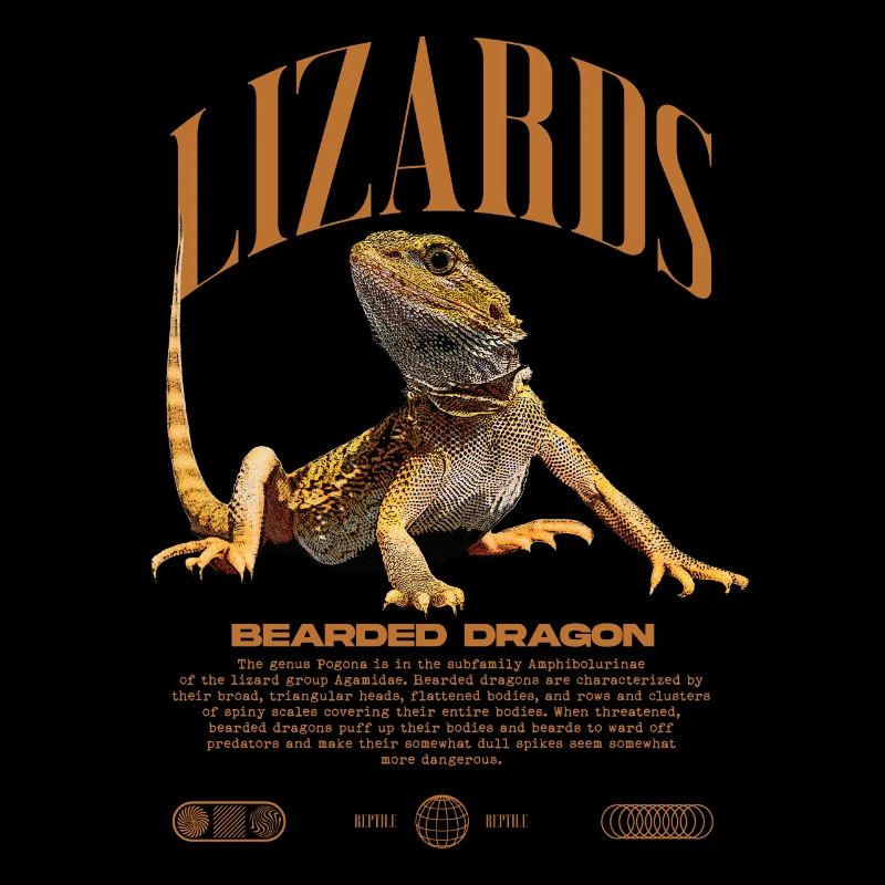 Bearded Dragon Streetwear Lizard Keeper