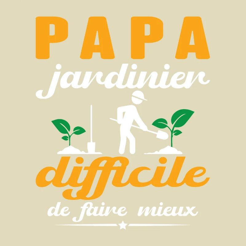 Papa Gärtner Geschenk Schwer zu machen Besser