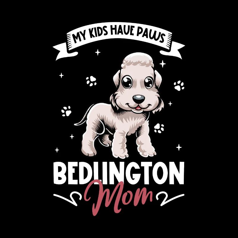 Bedlington Terrier Mama