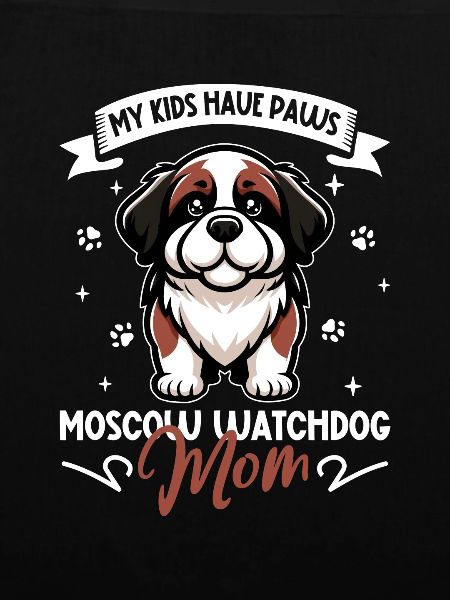 Moskauer Wachhund Mama