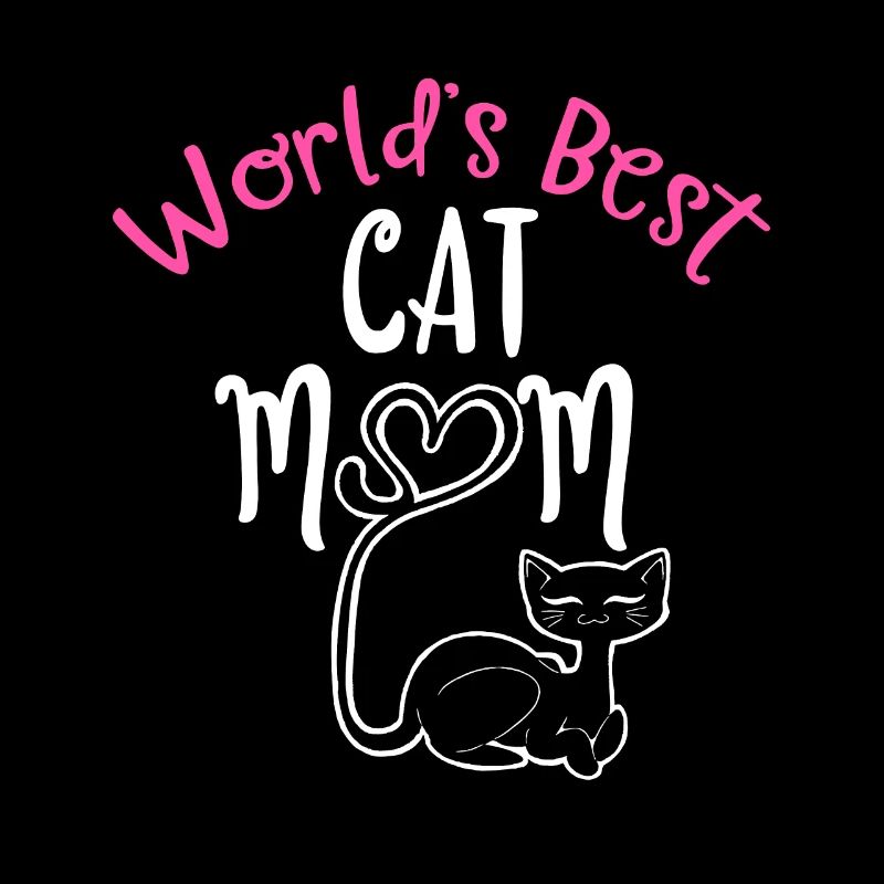 Cat mom - Beste Katzen Mutter / Katze, Haustier