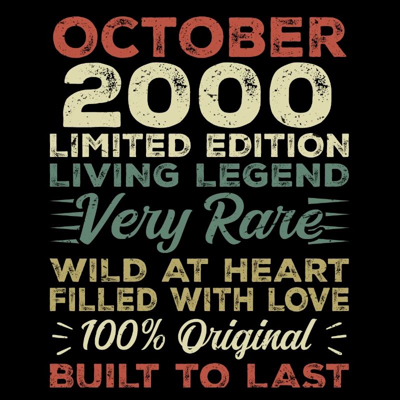2000 Octobre 2000 Anniversaire Octobre 2000 Original