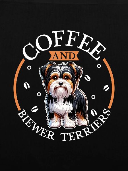 Coffee and Biewer Terrier