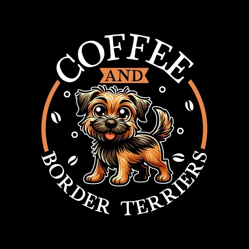 Café et Border Terrier