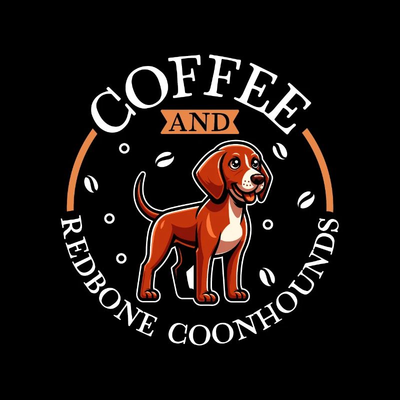 Café et Redbone Coonhound