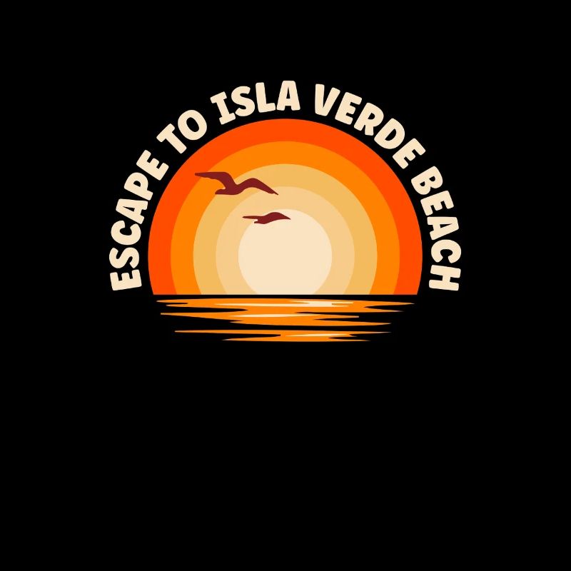 Je fuis vers la plage d’Isla Verde