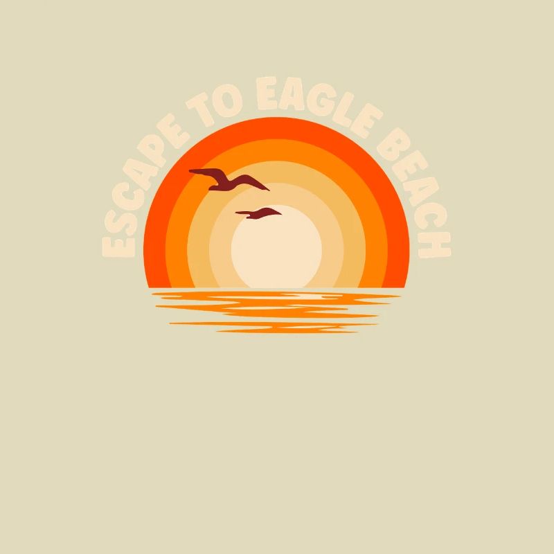 Je fuis vers Eagle Beach