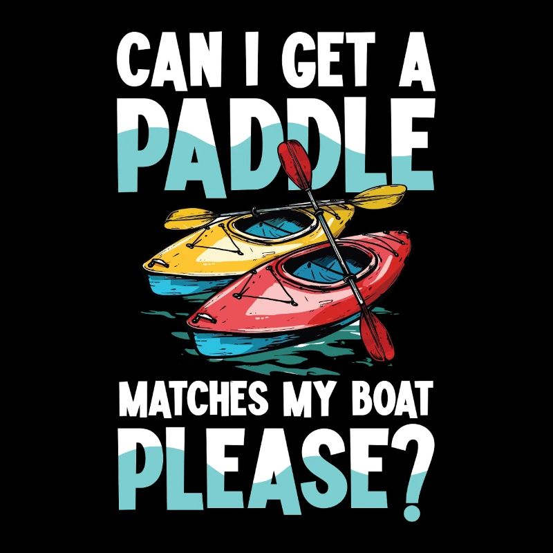 Can I have a paddle for my boat please?