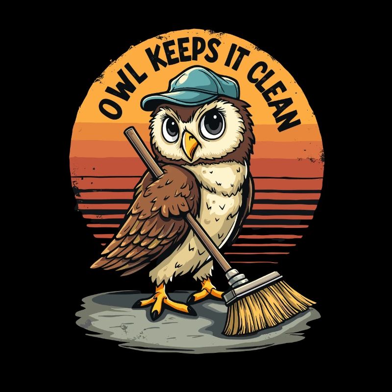 Owl Keeps It Clean With Style In Nature