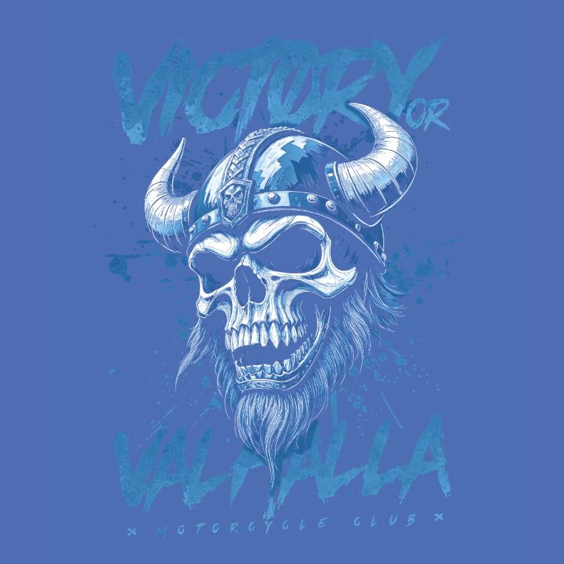 Motorrad Nordische Wikinger Sieg Oder Walhalla