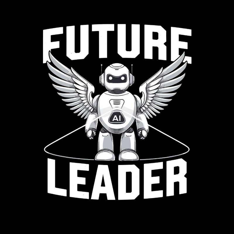 Future Leader AI Robot with Wings