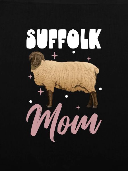 Suffolk-Schaf Mama