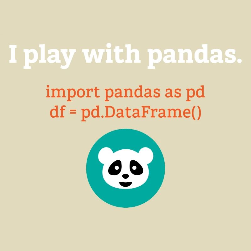 Pandas Data Science Computer Science Gift