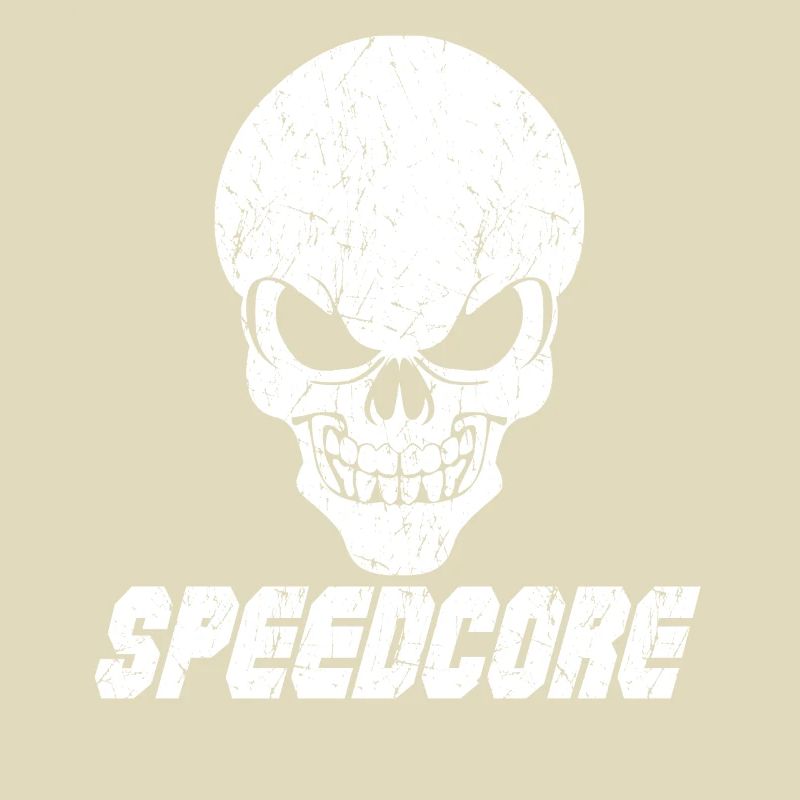 Speedcore Skull Techno