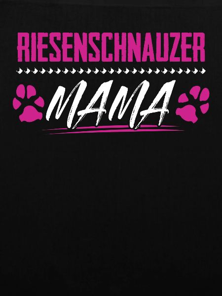 Riesenschnauzer Mama Spruch Schnauzer